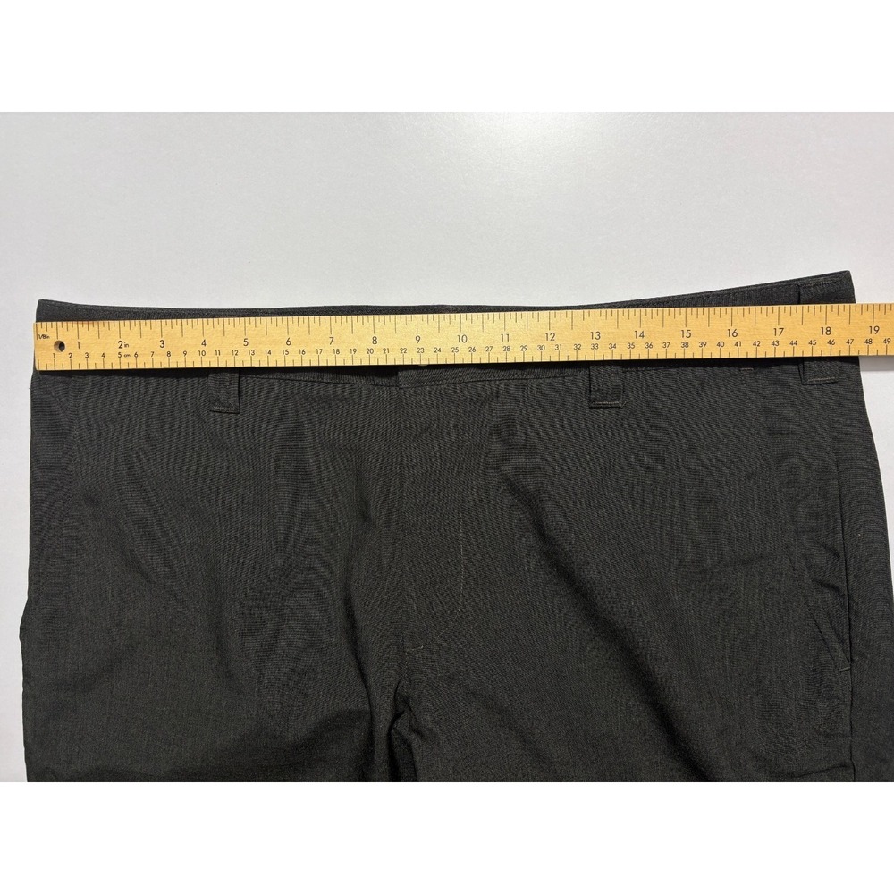 Bluffworks Pants Relaxed Dark Gray Work Performance Golf Mens 36x36 (Act. 36x34) - Picture 13 of 16